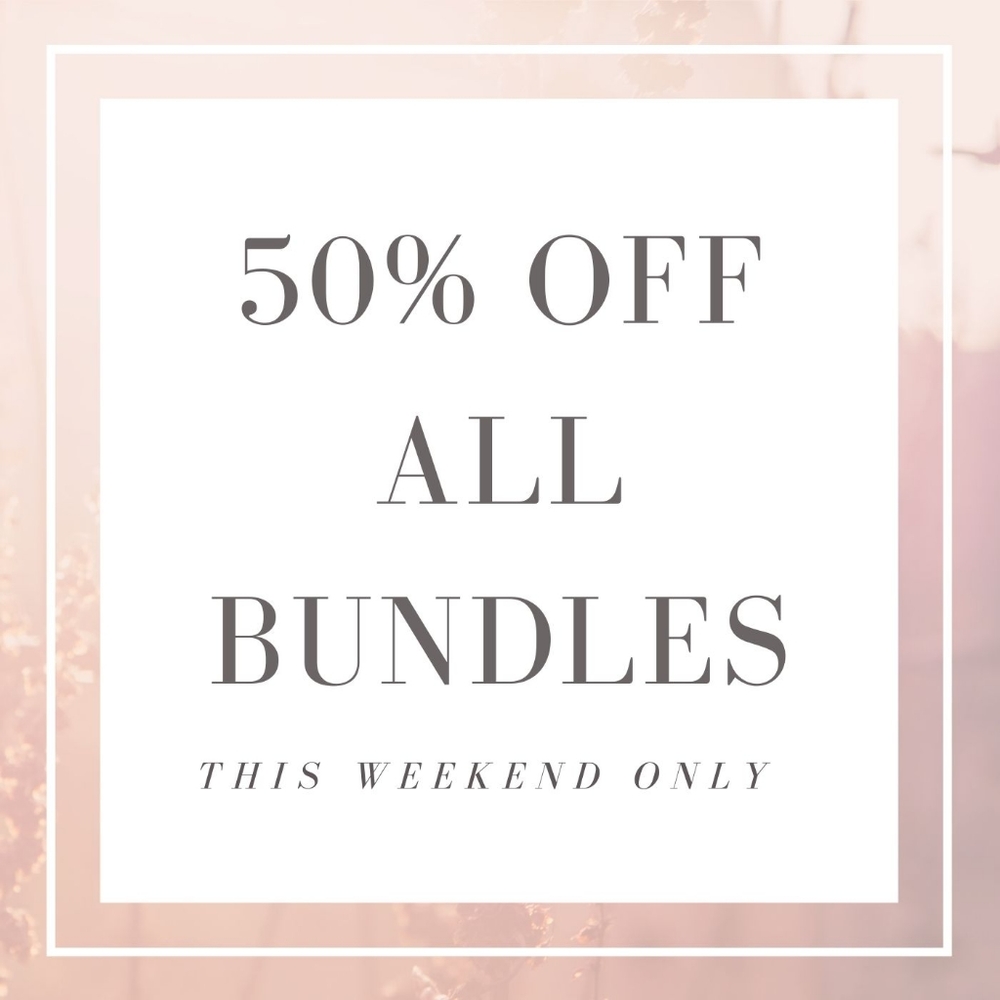 50% off bundles of 2+